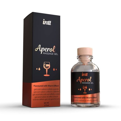 Intt MASSAGE GEL APEROL GLASS BOTTLE 30ML + BOX