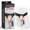 Chisa Novelties Basic Vibrating Strap-on Harness-Flesh