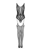 Obsessive Bodystocking G324 black  S/M/L