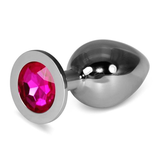 Lovetoy Rosebud Classic Metal Plug L Fuchsia