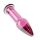 Lovetoy 5" Glass Romance Pink