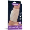 Lovetoy Vibrating Spiral Knights Ring (White) IV