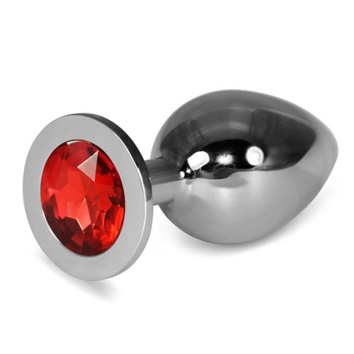 Lovetoy Rosebud Classic Metal Plug L Red