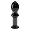 Lovetoy 4.5" Glass Romance Black