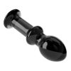 Lovetoy 4.5" Glass Romance Black