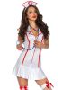 Leg Avenue Head Nurse, white, M/L