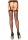 Leg Avenue 721766Q SHEER BACK SEAM GARTER BELT STOCKING PLUS SI BLK