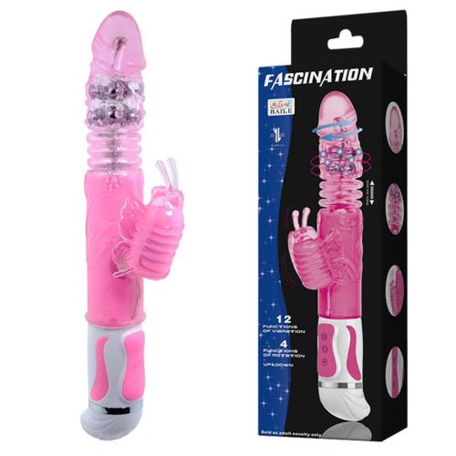 Joy Fascination Bunny Vibrator Pink 3