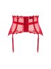 Obsessive Lonesia garter belt red  S/M