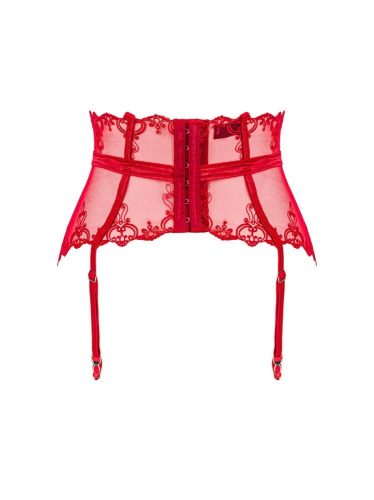 Obsessive Lonesia garter belt red  S/M