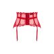 Obsessive Lonesia garter belt red  S/M