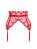 Obsessive Lonesia garter belt red  S/M