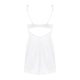 Obsessive Amor Blanco underwire chemise & tanga white  L/XL