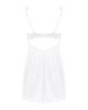 Obsessive Amor Blanco underwire chemise & tanga white   S/M