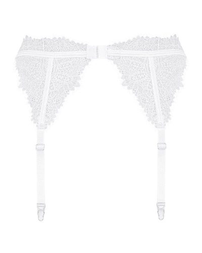 Obsessive Bianelle garter belt white L/XL