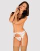 Obsessive Bianelle garter belt white L/XL