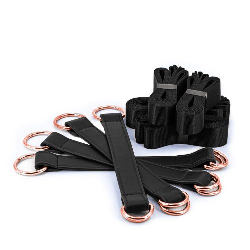 NS Toys Bondage Couture - Tie Down Straps - Black