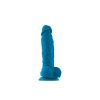 NS Toys ColourSoft 5 inch Soft Dildo Blue