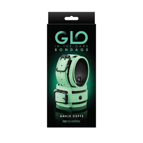 NS Toys GLO Bondage - Ankle Cuff - Green