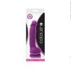 NS Toys Colours Dual Density 5 inch Dildo Purple