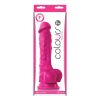 NS Toys Colours Pleasures 7 inch Dildo Pink