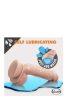 Blush DR. SKIN 8.5INCH SELF LUBRICATING DILDO