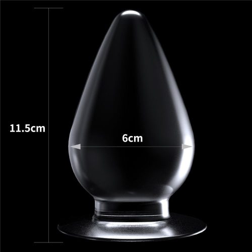 Lovetoy 4.5''  Flawless Clear Anal Plug