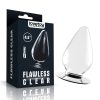 Lovetoy 4.5''  Flawless Clear Anal Plug