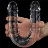 Lovetoy 12''  Flawless Clear Double Dildo