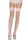 Leg Avenue Fence Net Stocking - WHITE - O/S - HOSIERY