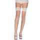 Leg Avenue Fence Net Stocking - WHITE - O/S - HOSIERY