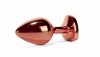 X-Men X-MEN Secret Shine Metal Butt Plug Rose Gold Heart L