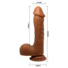 Joy Beautiful Johnson 9,2 " Dildo Brown