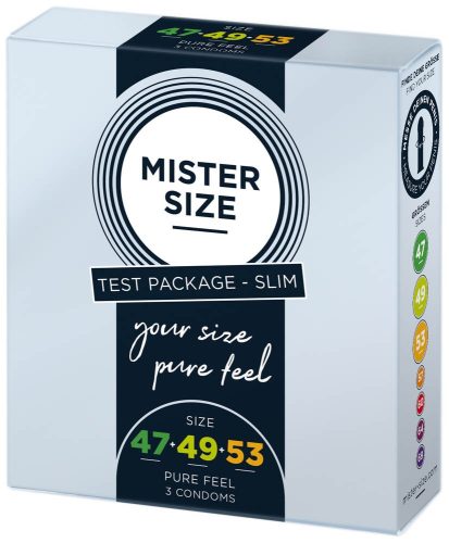 Mister Size MISTER SIZE - 47-49-53 (3 óvszer)