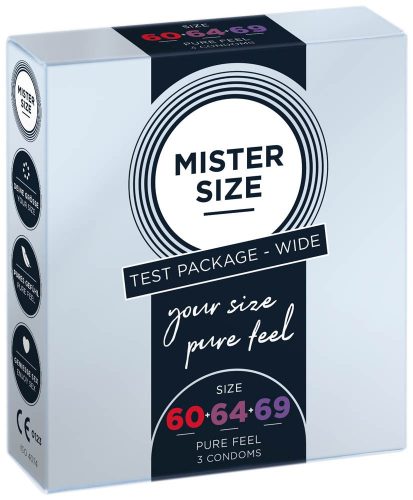 Mister Size MISTER SIZE - 60-64-69 (3 óvszer)