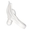 Lovetoy Power Clit Silicone Cockring White