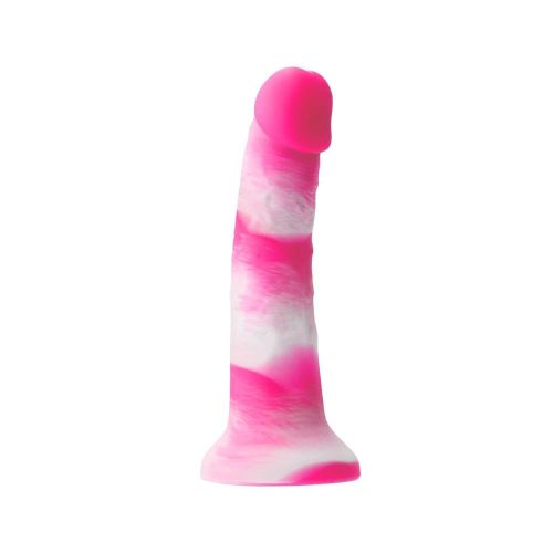 Outlet Colours - Pleasures - Yum Yum  8" Dildo - Pink