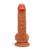 Outlet X-MEN 8.3 inch Double Layer Silicone Dildo Brown