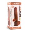 Outlet X-MEN 8.8 inch Dual Layered Dildo Brown