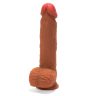 Outlet X-MEN 8.8 inch Dual Layered Dildo Brown