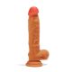 Outlet X-MEN 8.4 inch Dual Layered Dildo Brown