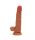 Outlet XMEN 7.6 inch Double Layer Silicon Dildo Brown