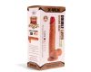 Outlet XMEN 7.6 inch Double Layer Silicon Dildo Brown