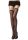 Leg Avenue 729031 FISHNET THIGH HI W/ELASTIC TOP O/S BLK