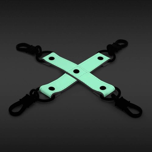 NS Toys GLO Bondage - Hog Tie - Green