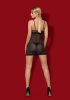 Obsessive Wonderia chemise & tanga black L/XL