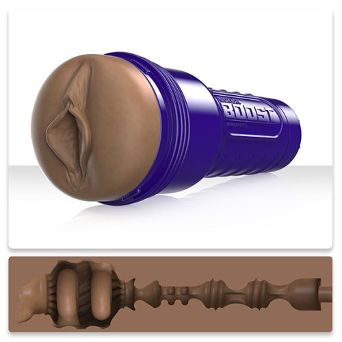 Fleshlight Toys Fleshlight - Boost Bang Medium Dark Flesh