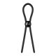 Nexus - Forge Single Adjustable Lasso Silicone Cock Ring Black