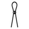 Nexus - Forge Single Adjustable Lasso Silicone Cock Ring Black