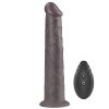 Lovetoy 10'' Dual Layered Silicone Rotator Brown